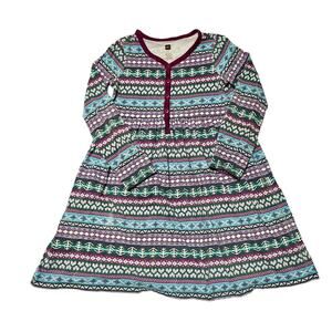 Tea Collection Islay Henley Dress Size 7